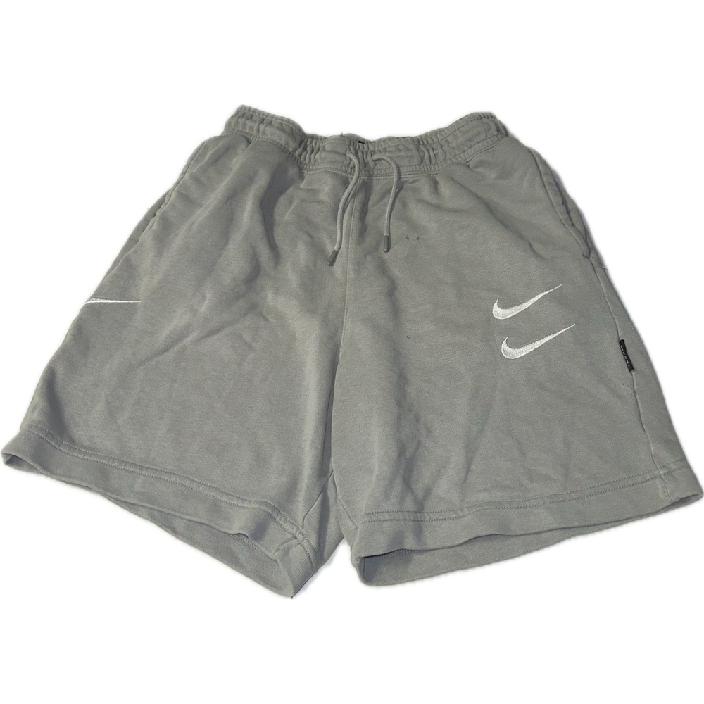 Nike Sportswear NSW Swoosh Logo Shorts French Terry Grey Small CJ4882-073